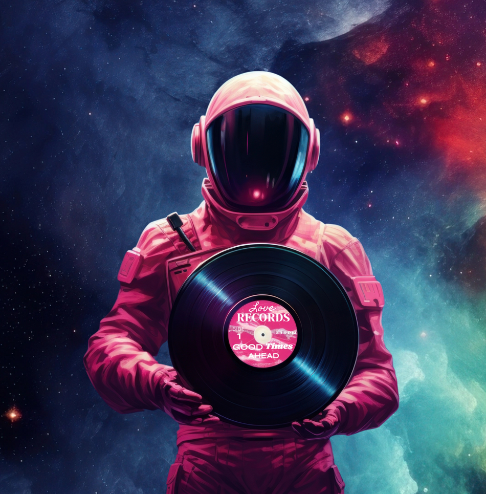 Mug - Space Man Pink